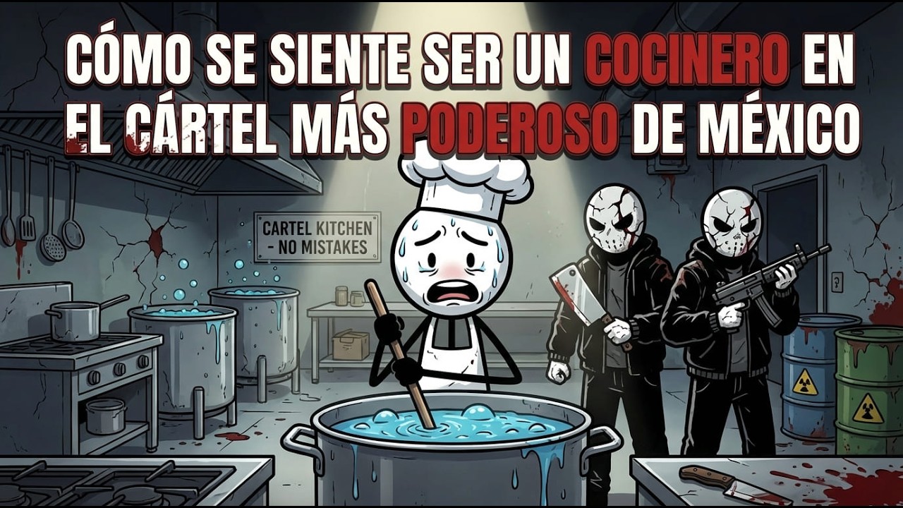 Cómo se siente ser un COCINERO en el CÁRTEL más PODEROSO de MÉXICO