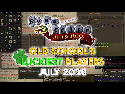 Old School RuneScape's Luckiest Players July 2020