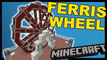 [1.12 Vanilla Minecraft] Working Ferris Wheel - One Structure Command