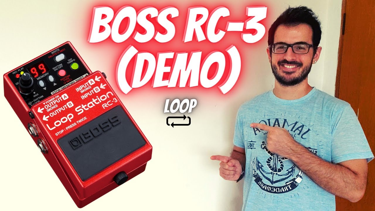 RC3 Loopstation da Boss - Tutorial e Dicas by Gil Gonçalves. - YouTube