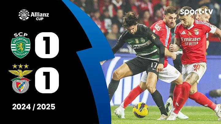 Resumo: Sporting 1-1 Benfica (6-7 após G.P.) - Taça da Liga | sport tv