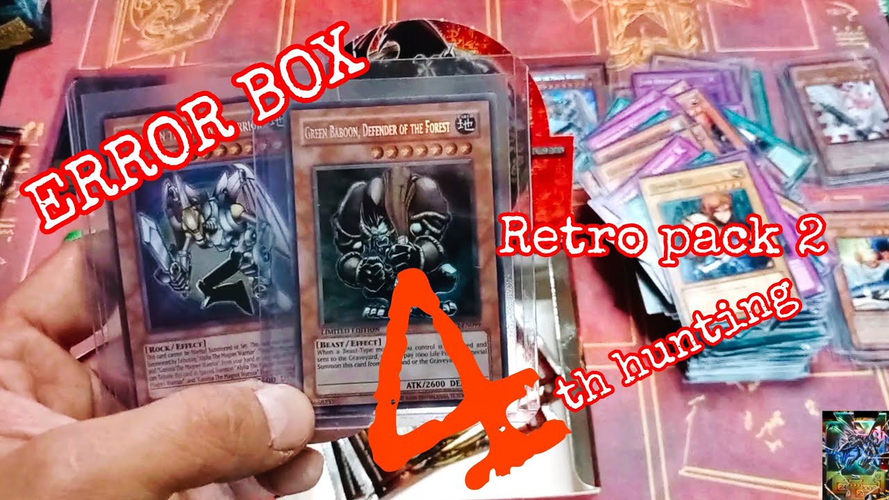 [[Error BOX opening!]] με 2 secret rare? Retro pack 2 (4th hunting).