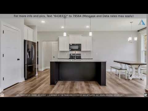 901 Freedom St, Derby, KS home video tour
