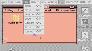 Working With Disk Files In GEOS C128