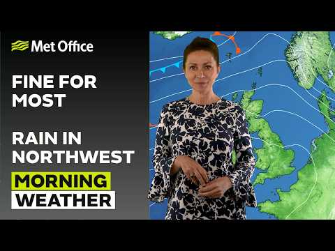 03/07/2026 - Warm, Rain in the Northwest - Morning Weather Forecast UK– Met Office Weather