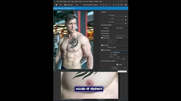 Add REALISTIC Tattoo in Photoshop