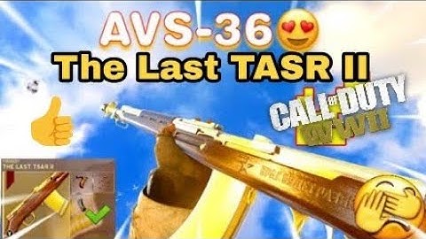 AVS 36 (THE LAST TSAR II) HEROIC DLC WEAPON IN COD WW2 - CALL OF DUTY WWII