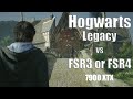 RX 7900XTX vs Hogwarts Legacy - 4K Ultra - FSR3 - Int8 FSR4 Benchmarked