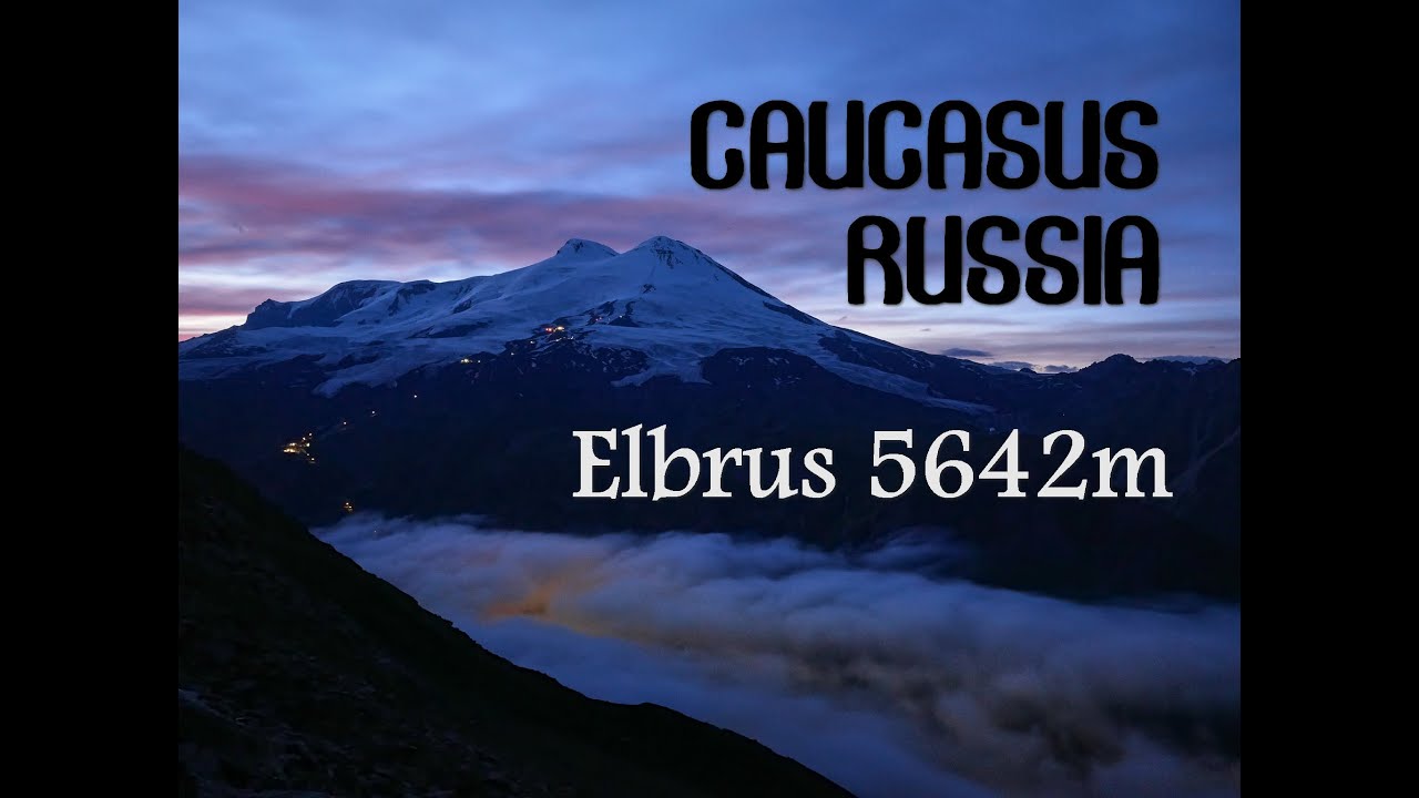 4K_Elbrus from the South / Эльбрус с Юга