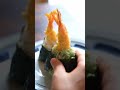 SHRIMP TEMPURA ONIGIRI | #shorts | RECIPE | Takoshiho Cooks Japan