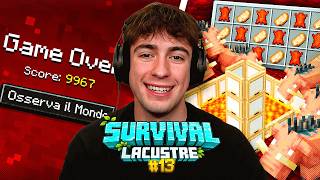 FARM di CARNE e PERDO TUTTO!! MINECRAFT SURVIVAL LACUSTRE EP.13