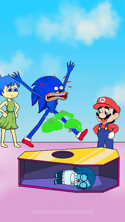 Test IQ Challenge for Joy and Shin Sonic in NEW Disgust Prison✨#shorts #shinsonic #mario #insideout2