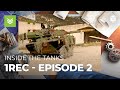 Inside the tanks 1rec of the french foreign legion  amx 10 rc