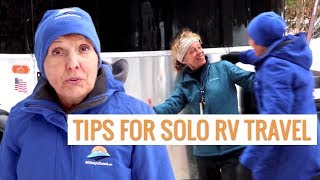 What Solo Female RVers Need to Know about Staying Safe and RV Living | RV Lifestyle