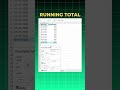 Running Total WITHOUT Formulas — Method 2 ⚡| PivotTable hack