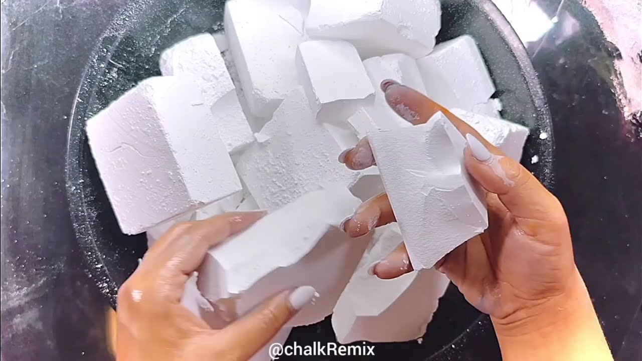 Soft and crispy BSN gym chalk blocks #gymchalk #bsn - YouTube