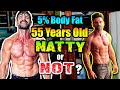Frank Grillo Maintains "5% Body Fat" YEAR ROUND At 55 Years Old!? | Natty Or Not