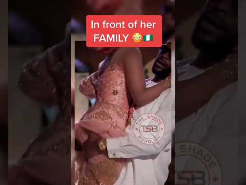 Ahhh Bumbum... Nigerian parents will not like this 😂 #Bellanaijaweddings #trendingvideo #wedding