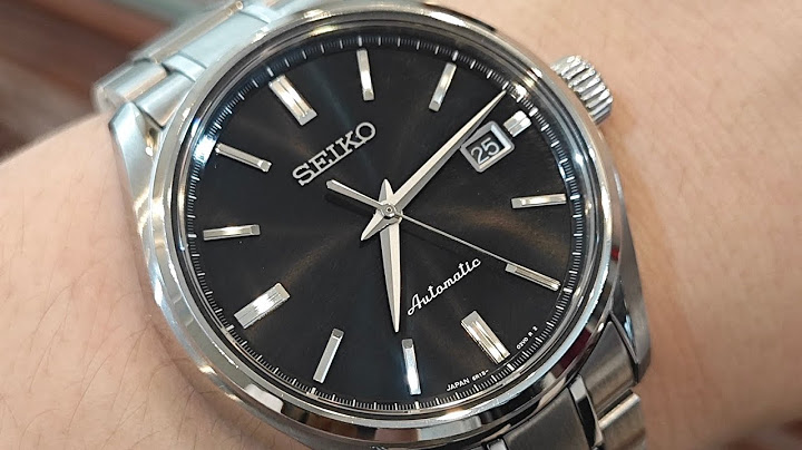 Đánh giá đồng hồ seiko sarb035