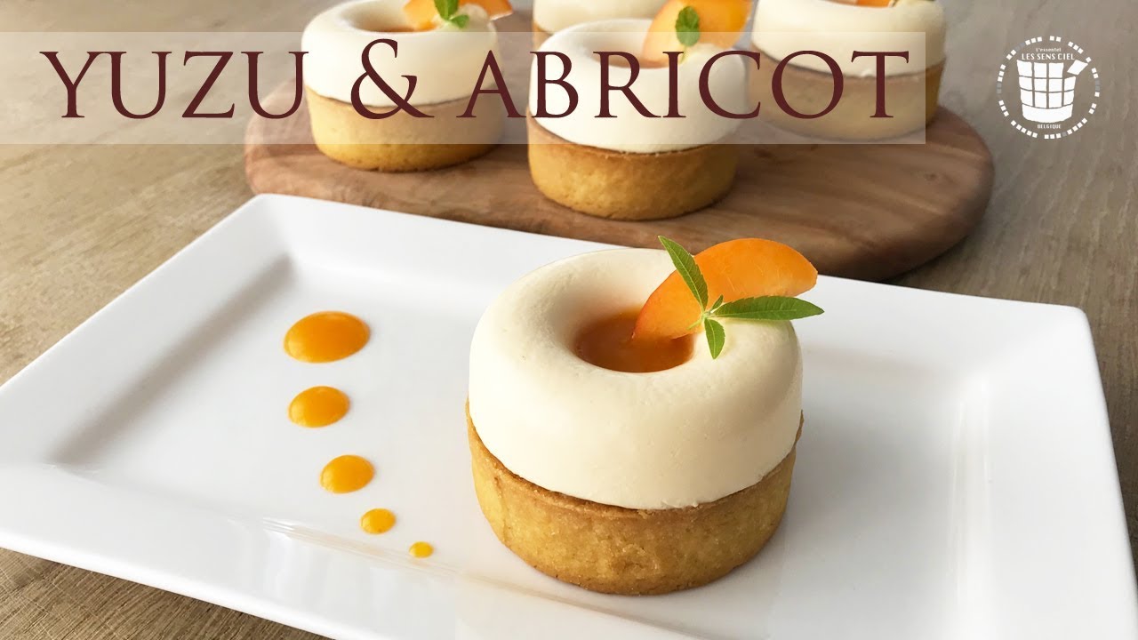 杏と柚子のケーキの作り方tarte Au Yuzu Et Abricot ベルギーより 10 Youtube