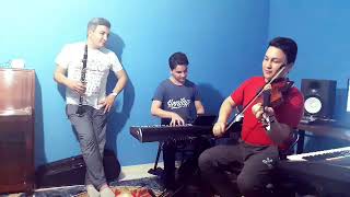 Karabah azeri music Sohbet violin, Seyran clarinet, Dessan keyboard