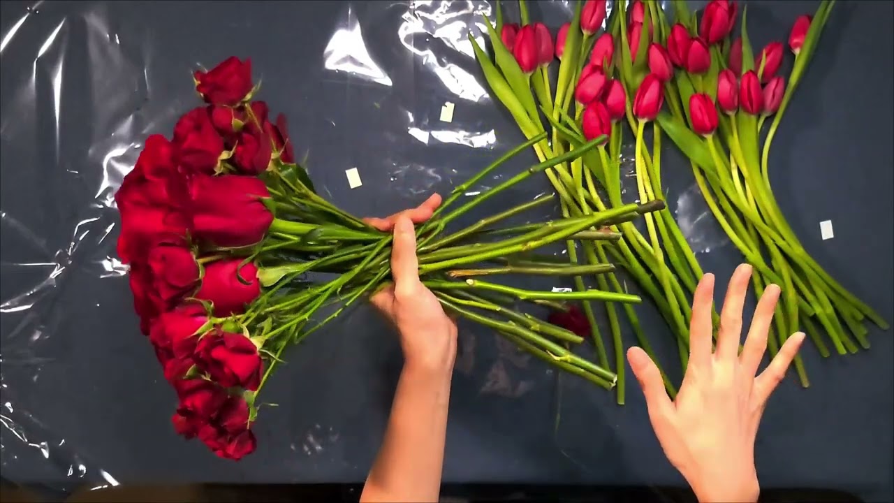 핸드 타이드 부케를 위한 스파이럴 테크닉 완벽하게 배우기 | 12년 경력 뉴욕 플로리스트 | 김빈나 | Learning from your home |