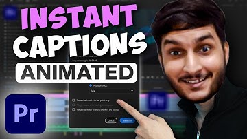 "How to Automatically Create Animated Subtitles in Premiere Pro (2025) | Fast & Easy Tutorial"