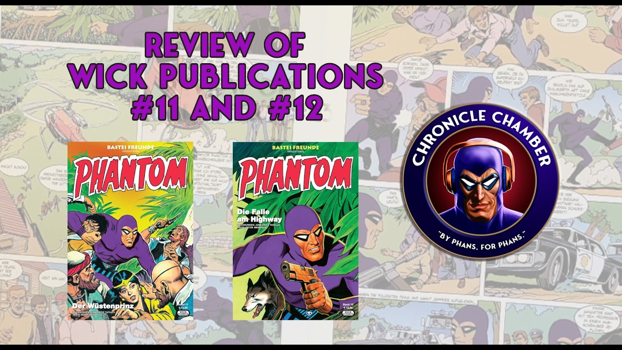 Review of Wick Publications #11 & #12 (Comics from Germany - stories from the old Bastei Publisher)