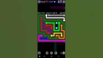 How To Solve Flow Free Jumbo Pack Level 11 11x11 Hard Board Walk Through Solution Walkthrough