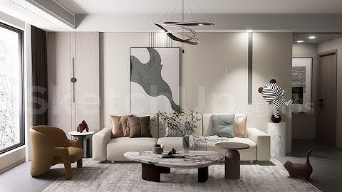 Modern Bedroom Interior Design, Custom 3D Design and 3D Rendering of interior design