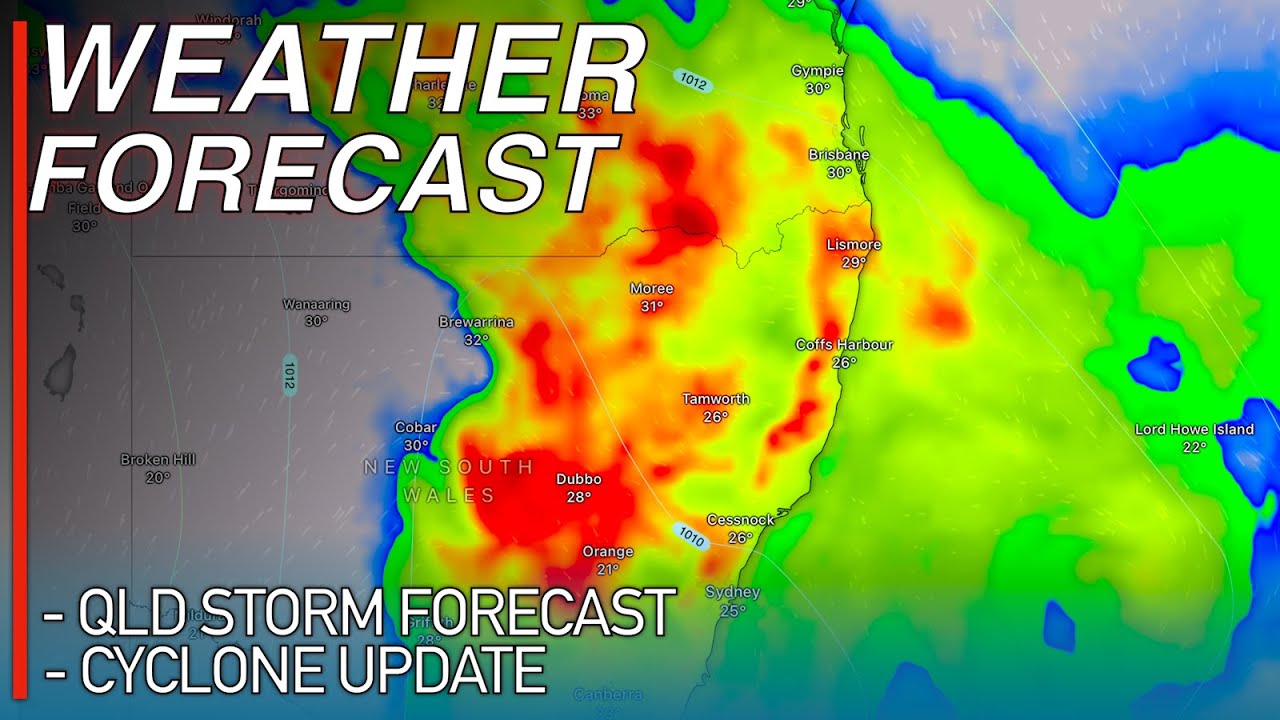 Strong Severe Thunderstorms and Heavy Rain Forecast across Queensland ...