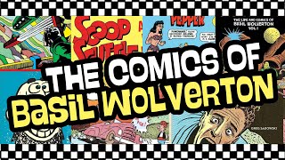 BASIL WOLVERTON COMICS | Spacehawk | Culture Corner | MAD | Scoop Scuttle | Fantagraphics |