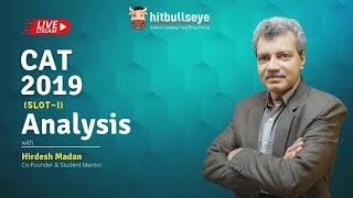 CAT 2019 Slot 1 Analysis