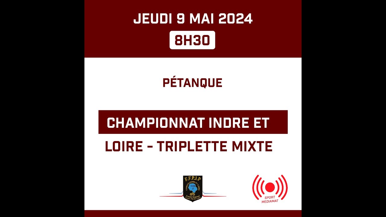 Miniature : Pétanque - Championnat Indre et Loire - Triplette Mixte