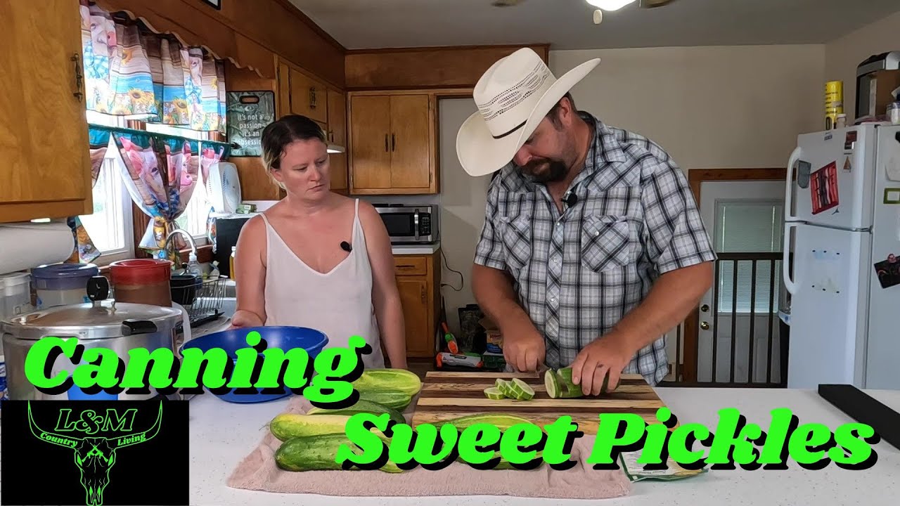 Canning Sweet Pickles YouTube