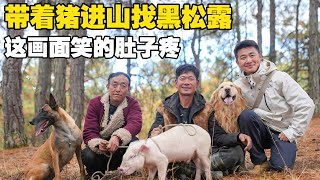 Yunnan Road Trip: Hilarious Encounter with a Pumi Brother and His Pig Hunting for Black Truffles!