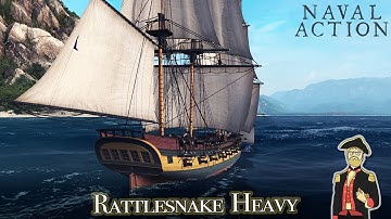The Ships of Naval Action The Rattlesnake Heavy