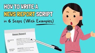 How to Write a News Report Script for TV/Broadcast in 6 Steps 📺