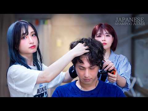 ASMR きもちいい。美女2人の優しいインド式マッサージ/good sleep asmr massage