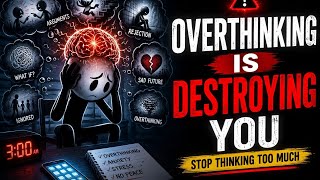 🔥 How Overthinking Destroys Happiness 😨 | Dark Psychology Explained