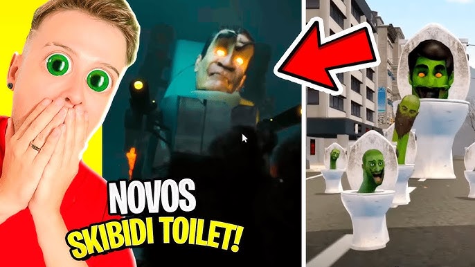 JOGUEI o SKIBIDI TOILET JOGO OFICIAL! Skibidi War - Toilets Attack 