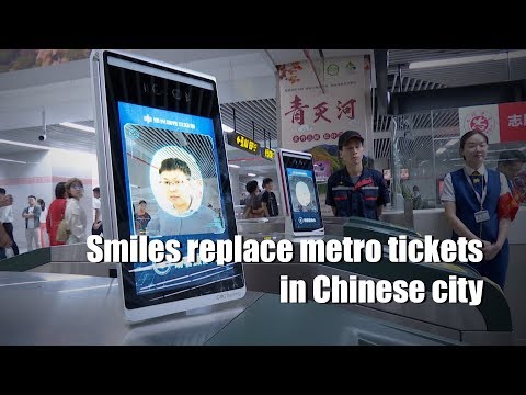 Smiles replace metro tickets in C China's Zhengzhou
