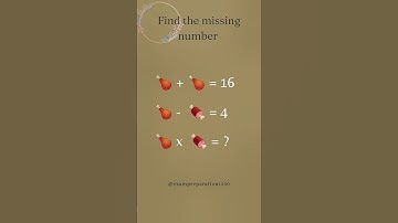 Find the missing number| #puzzle #aptitude #viral #exam #mathpuzzle #quiz #reasoning #maths #shorts
