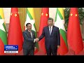 Xi Jinping organise une cérémonie d'accueil en l'honneur du président du Myanmar