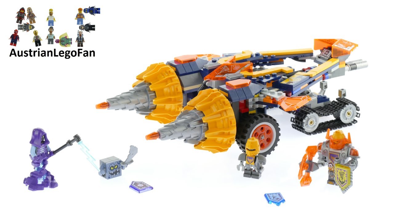 Lego Nexo Knights 70354 Axl´s Rumble - Speed Build Review -