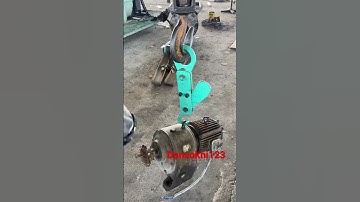 Chế tạo móc cẩu tự nhả giúp ích cho công việc tiện lợi nhanh chóng và cực kỳ hiệu quả