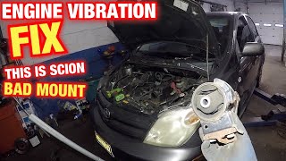 Scion xA5 noise and vibration on start up, Bad transmission  Replacing Transmission mount on Scion