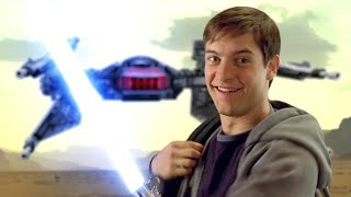 Tobey destroys Kylo Ren&#39;s Ship