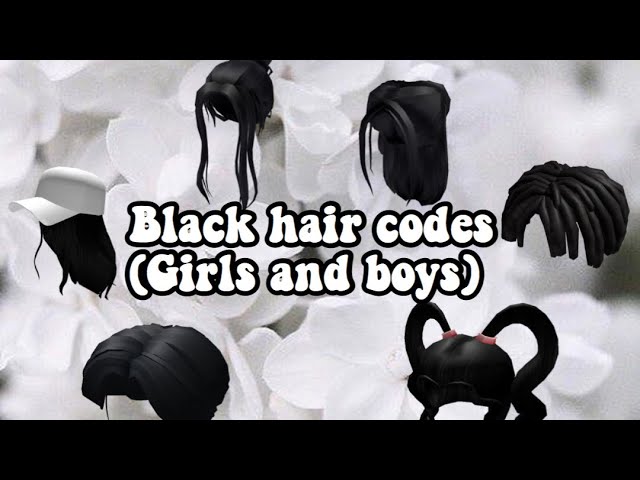 Roblox Black Hair Id Codes