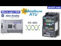 MicroLogix 1400 &quot;Modbus RTU&quot; Sinamics V20 Tutorial